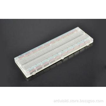 Transparent ABS Arduino Breadboard 165X55mm With 1 Terminal
